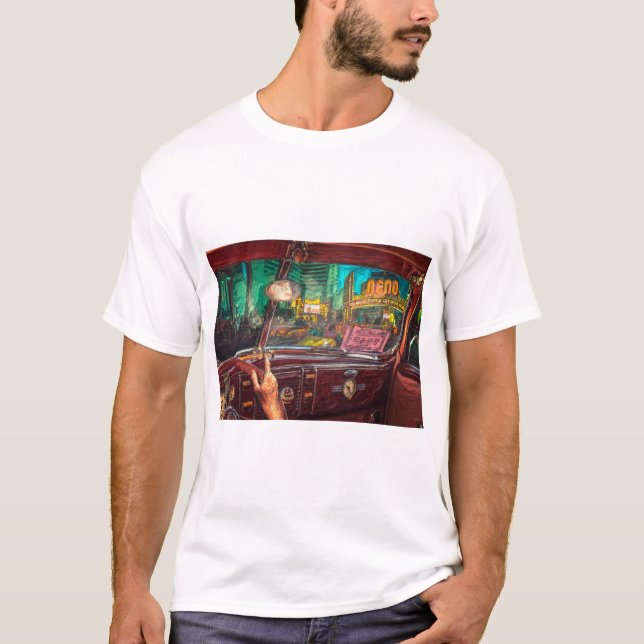 herr anpassad t-shirt (Framsida)