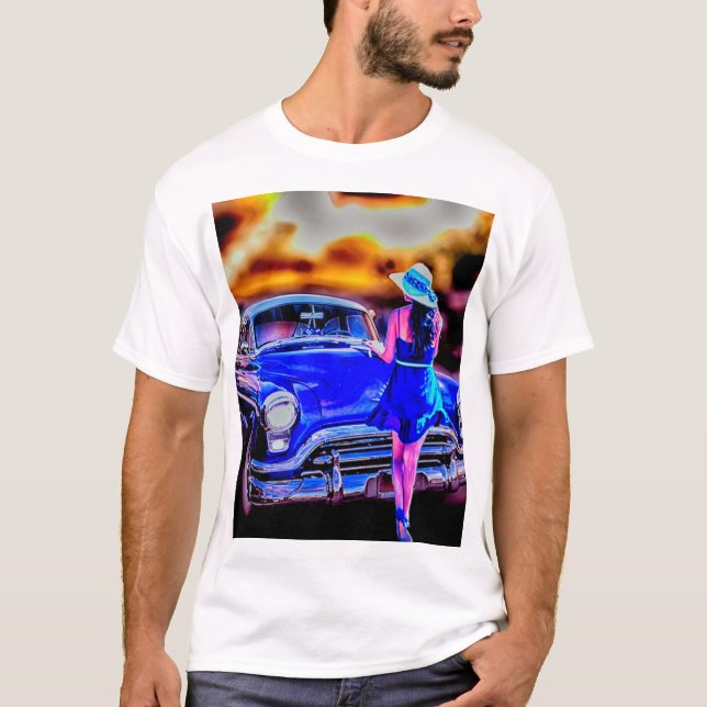 herr anpassad t-shirt (Framsida)