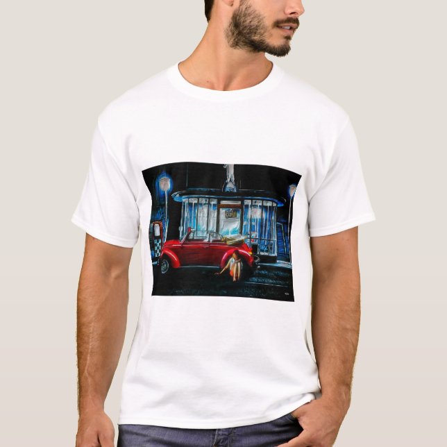 herr anpassad t-shirt (Framsida)