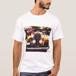 herr anpassad t-shirt klassisk bil