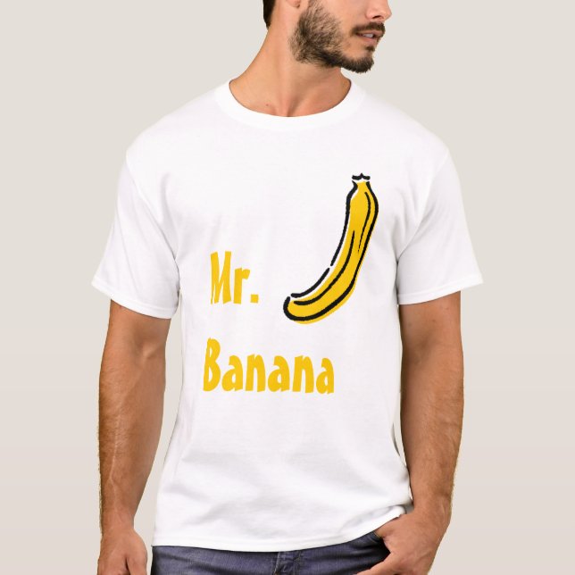 Herr banan t-shirt (Framsida)