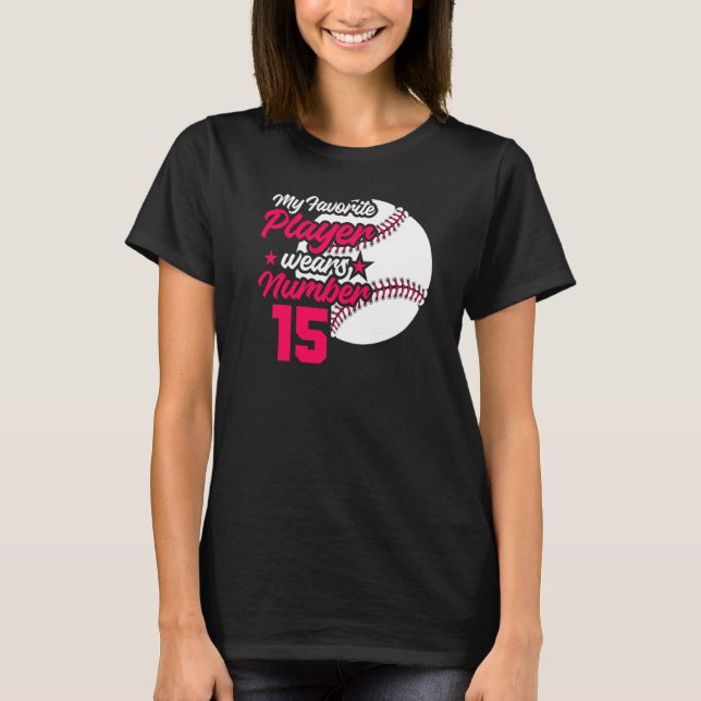 Herr Baseball Mors Dag Min Favorit Baseballplatta T Shirt (Framsida)