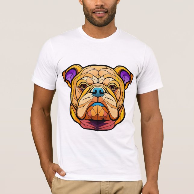 Herr Basic Bull Dog Hooded Tröja (Framsida)