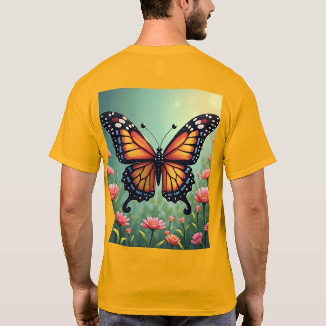 Herr Basic T-Shirt (Baksida)