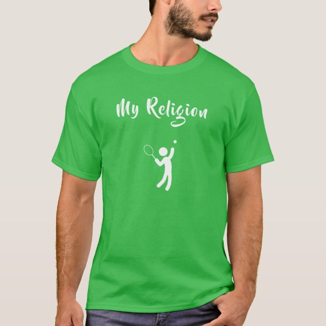 Herr Basic T-Shirt | Min Religion (Framsida)