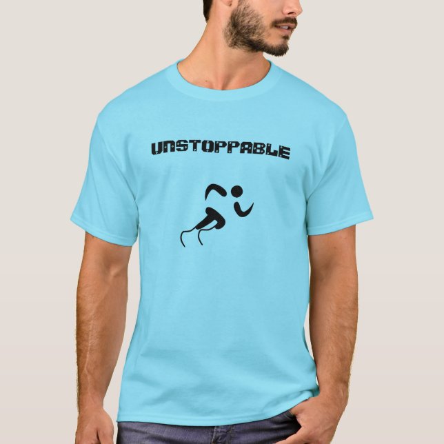 Herr Basic T-Shirt | Obestoppbar (Framsida)