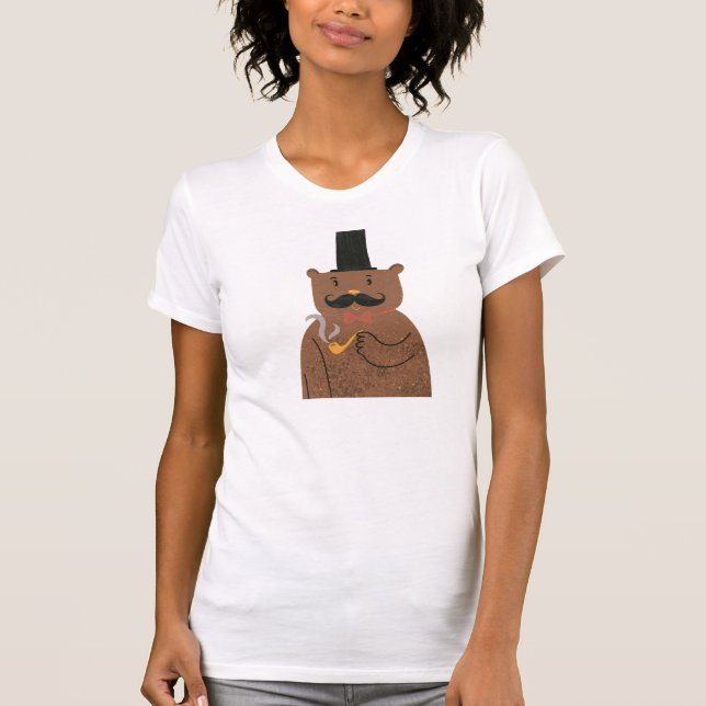 Herr björn t-shirt (Framsida)