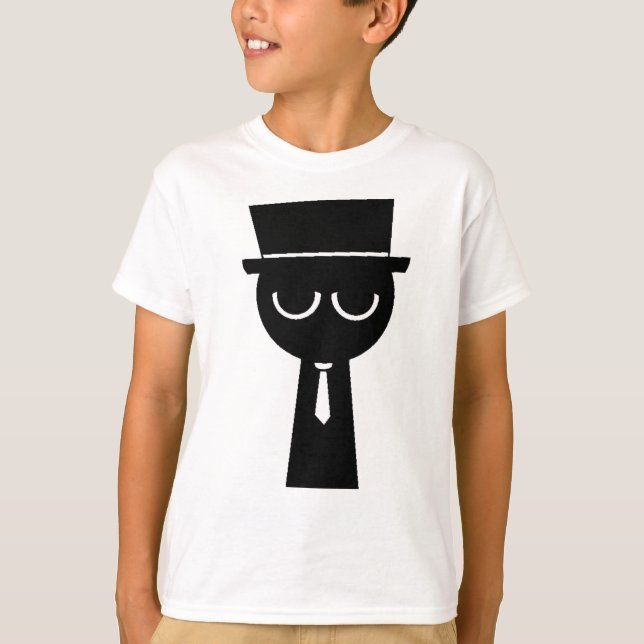 Herr Black från Sprunki Retake T Shirt (Framsida)