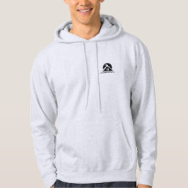 Herr Business Hoodie med logotyp fram och bak-ABP