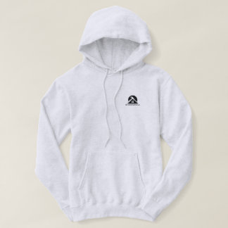 Herr Business Hoodie med logotyp fram och bak-ABP