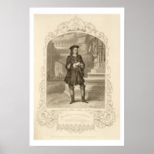 Herr C. Kean som Gloster, agerar I-plats 1, i Poster