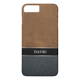 Herr Casual Canvas Anpassat Namn iPhone 7 Plus Fod