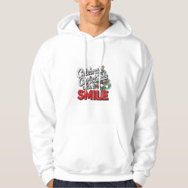 Herr Celebrate Christmas With A Smile Hoodie