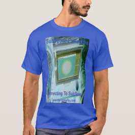 Herr "Connecting To SubSpace" färgad t-shirt