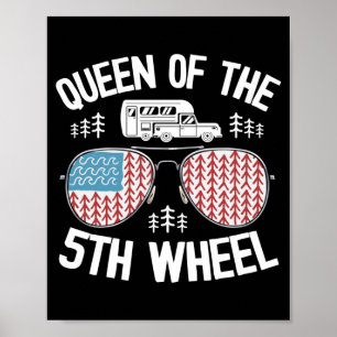 Herr dam drottning av 5:e hjulets husbil amerikans poster