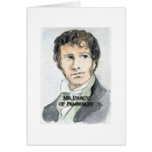 Herr Darcy av Pemberley Hälsningskort