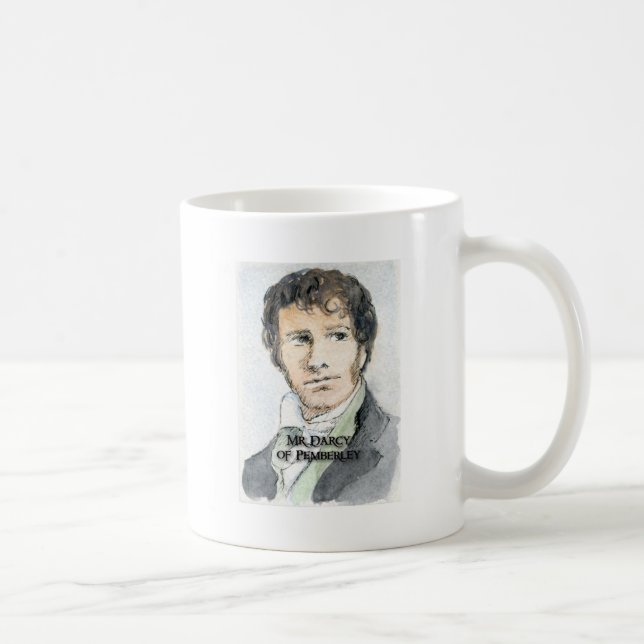 Herr Darcy av Pemberley Kaffemugg (Höger)