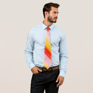 Herr Designer Slipsar Gula Orange Rosa