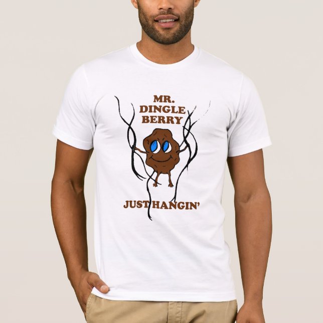 Herr Dingleberry precis Hanin T-shirt (Framsida)
