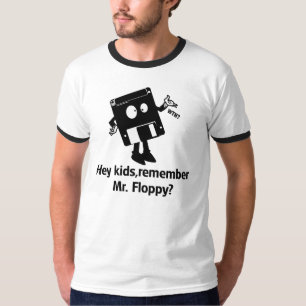 Herr diskett t shirt