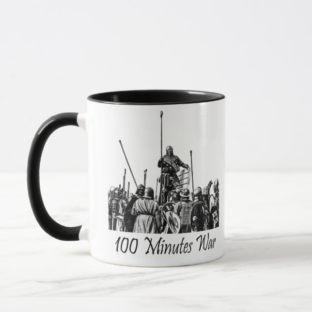 Herr Doug's Mugg, 100 minuter Krig Mugg (Vänster)