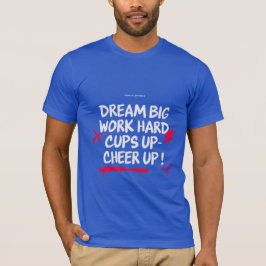 HERR DREAM BIG CHEER UP JERSEY T-SHIRT 