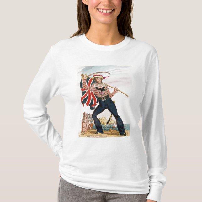 Herr E.F. Saville som 'den fackliga jacken Tee Shirt (Framsida)