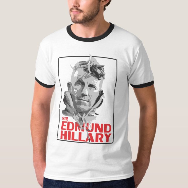 Herr Edmund Hillary Tee Shirt (Framsida)