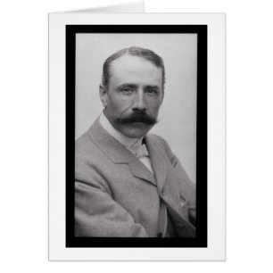 Herr Edward Elgar (nr 1857-1934) (foto) Hälsningskort