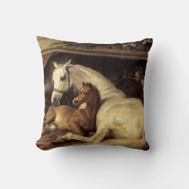 Herr Edwin Henry Landseer | Arabiska Tält Kudde (Framsida)