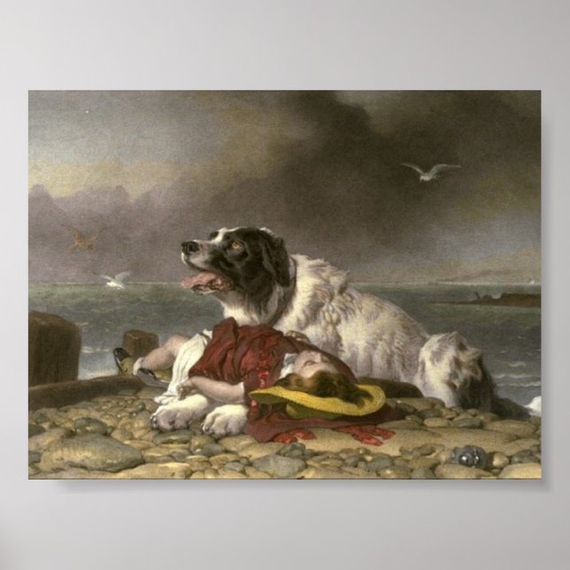 Herr Edwin Henry Landseer | Sparad Poster (Framsidan)