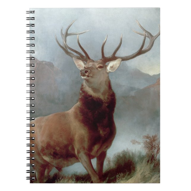 Herr Edwin Landseer | Glenmonark 1851 Anteckningsbok (Framsidan)