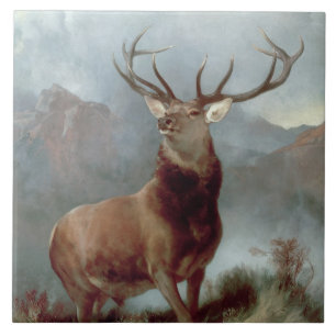 Herr Edwin Landseer   Glenmonark 1851 Kakelplatta