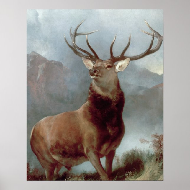 Herr Edwin Landseer | Glenmonark 1851 Poster (Framsidan)