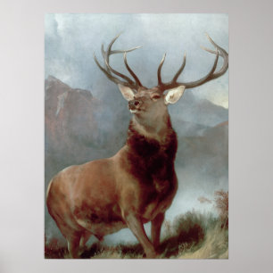 Herr Edwin Landseer   Glenmonark 1851 Poster