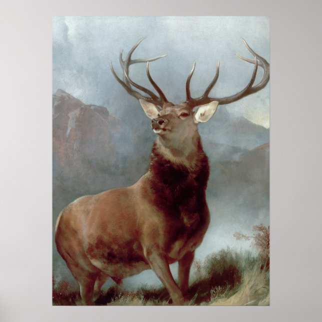 Herr Edwin Landseer | Glenmonark 1851 Poster (Framsidan)
