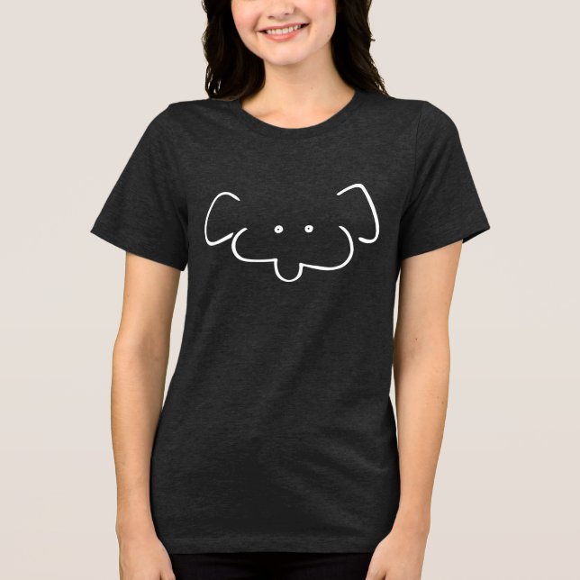 Herr Elefant T Shirt (Framsida)