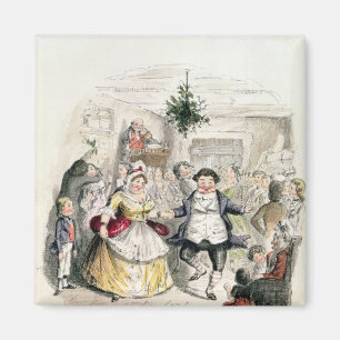 Herr Fezziwigs boll, från 'jul Carol Magnet