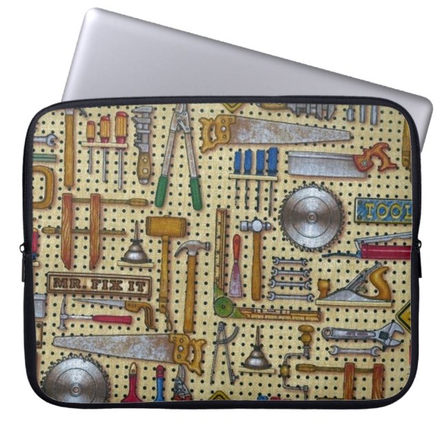 Herr Fixare Handyman Laptopfodral Laptop Fodral (Framsidan)