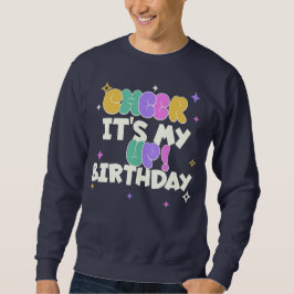 HERR FÖDELSEDAGSUPPMUNTRANDE SWEATSHIRT 