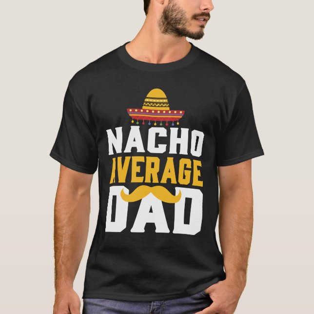 Herr för Bart för gåva för Nacho för T Shirt (Framsida)