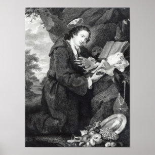Herr Francis Dashwood som tillber Venus Poster