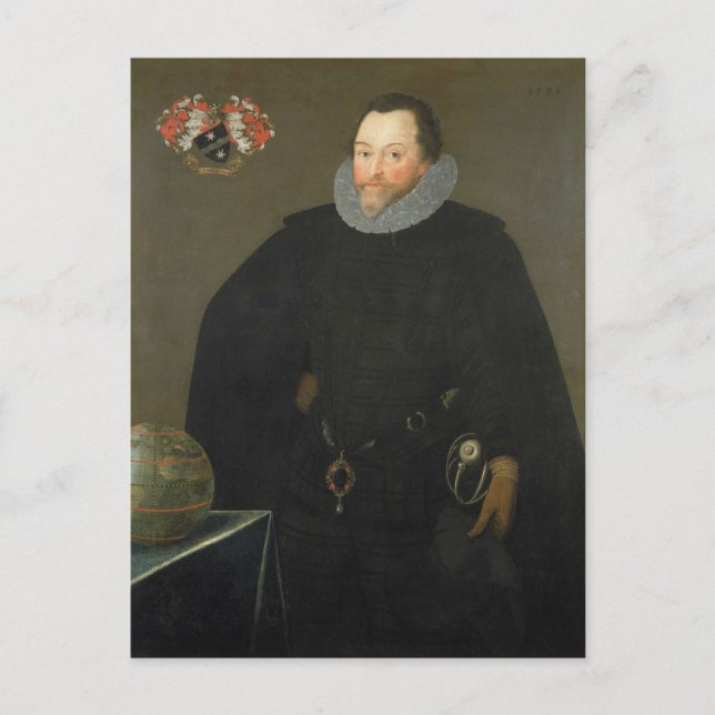 Herr Francis Drake Vykort (Framsida)