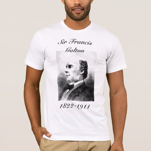 Herr Francis Galton #1 Tee Shirt (Framsida)