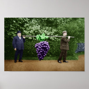 Herr Frank Crisp vid friar Park Poster