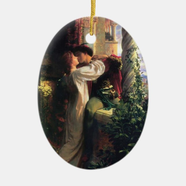 Herr Frank Dicksee, Romeo och Juliet Ornament (Framsidan)