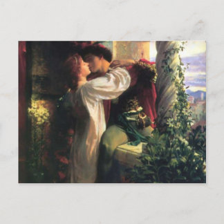 Herr Frank Dicksee, Romeo och Juliet Postcard Vykort