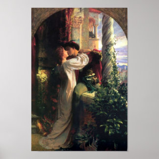 Herr Frank Dicksee, Romeo och Juliet Poster