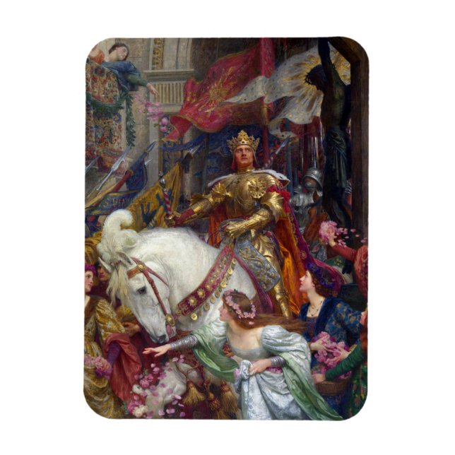 Herr Frank Dicksee:s två Krona-nummer 1900 Magnet (Vertikal)