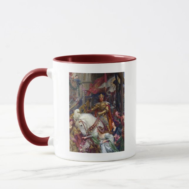 Herr Frank Dicksee:s två Krona-nummer 1900 Mugg (Vänster)